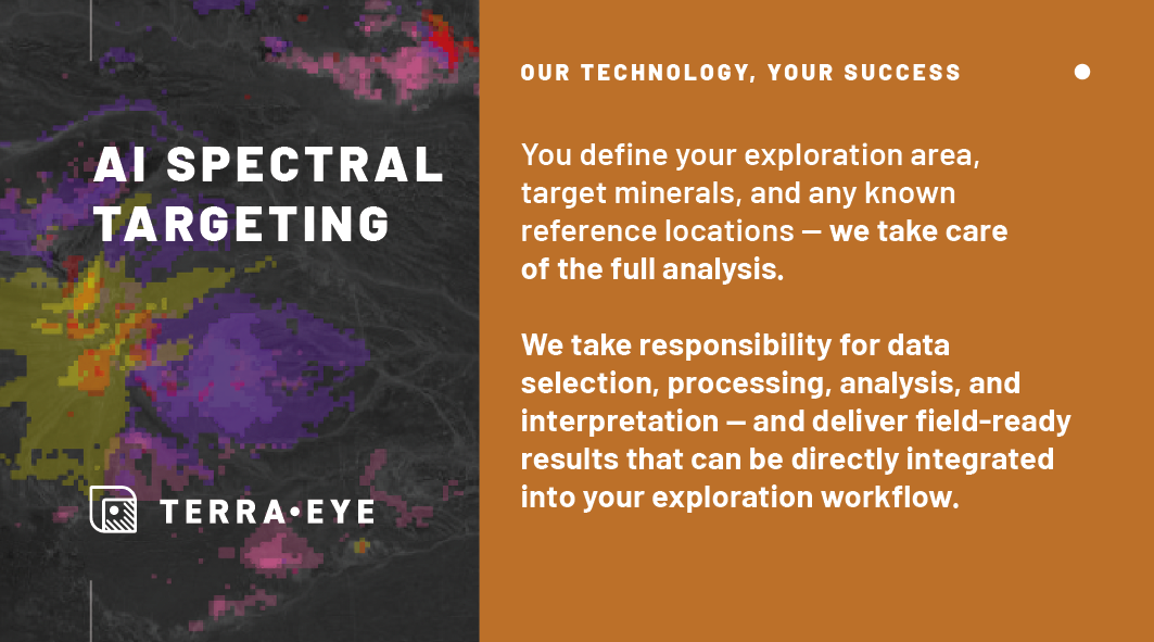 AI Spectral Targeting for Mineral Exploration